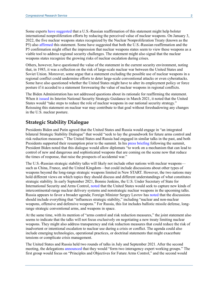 [20220228]IN11694_拜登-普京峰会后的核军备控制.pdf_第2页