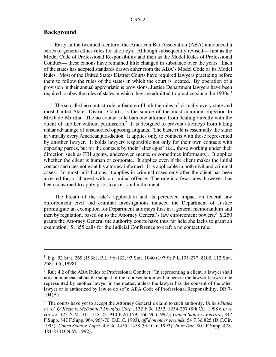[19990511]RS20081_司法部道德：第106届国会的立法活动.pdf_第2页