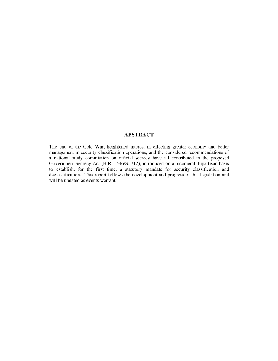 [19980708]98-298GOV_保密管理：安全分类改革——政府保密法提案.pdf_第2页