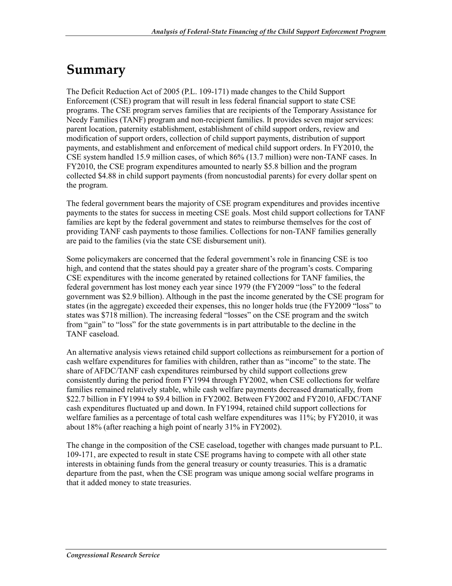 [20120719]RL33422_联邦州儿童支持执行计划资金分析.pdf_第2页