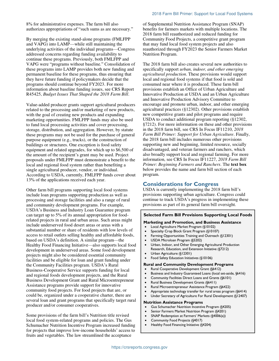 [20190618]IF11252_2018年农业法案入门：支持当地粮食系统.pdf_第2页