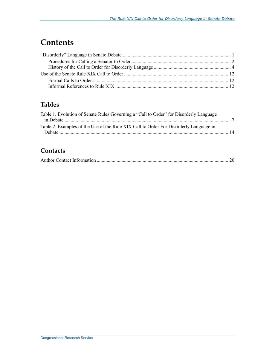 [20180627]R45241_第十九条参议院辩论中无序语言的秩序要求.pdf_第3页