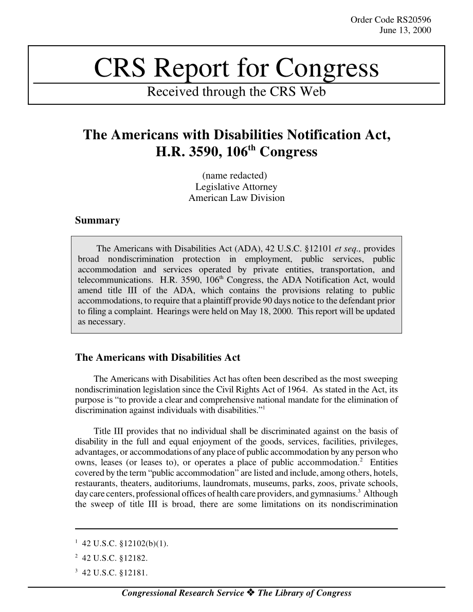 [20000613]RS20596_《美国残疾人通知法案》H.R.3590106届国会.pdf_第1页
