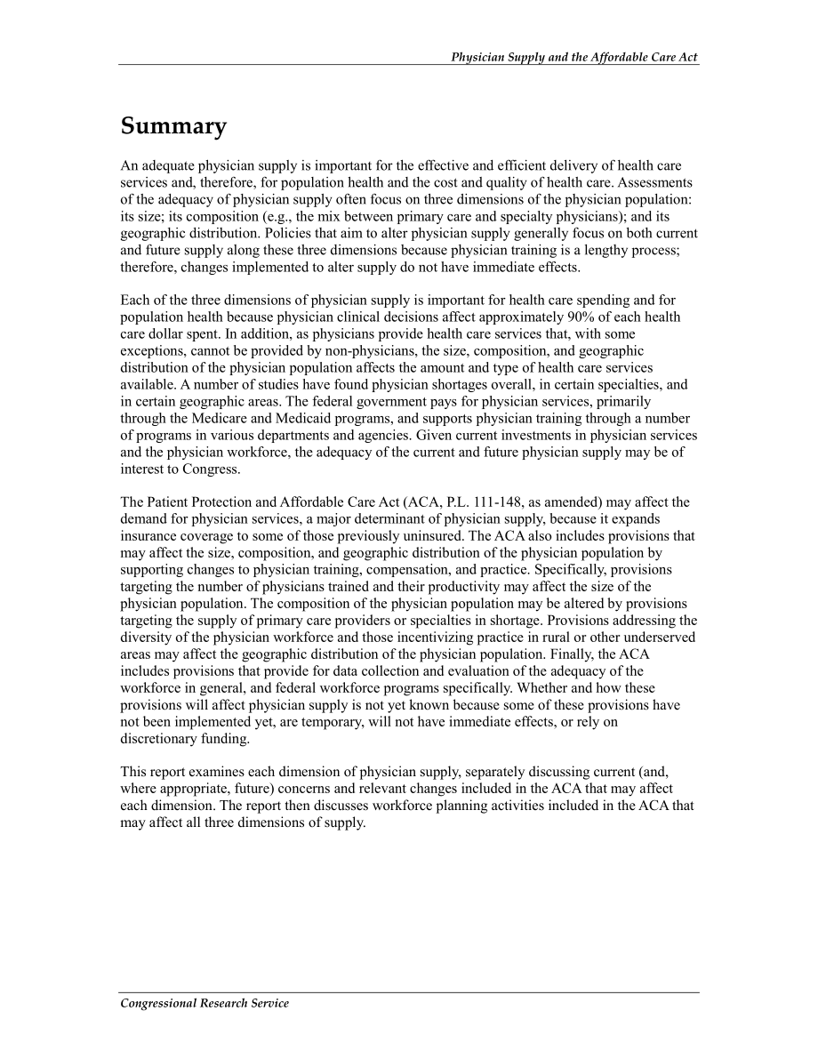[20130115]R42029_医生供应和平价医疗法案.pdf_第2页