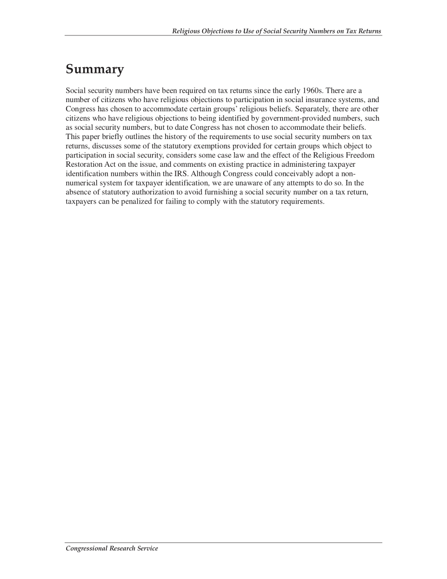 [20000914]RS20066_宗教反对在纳税申报表中使用社会保障号码.pdf_第2页