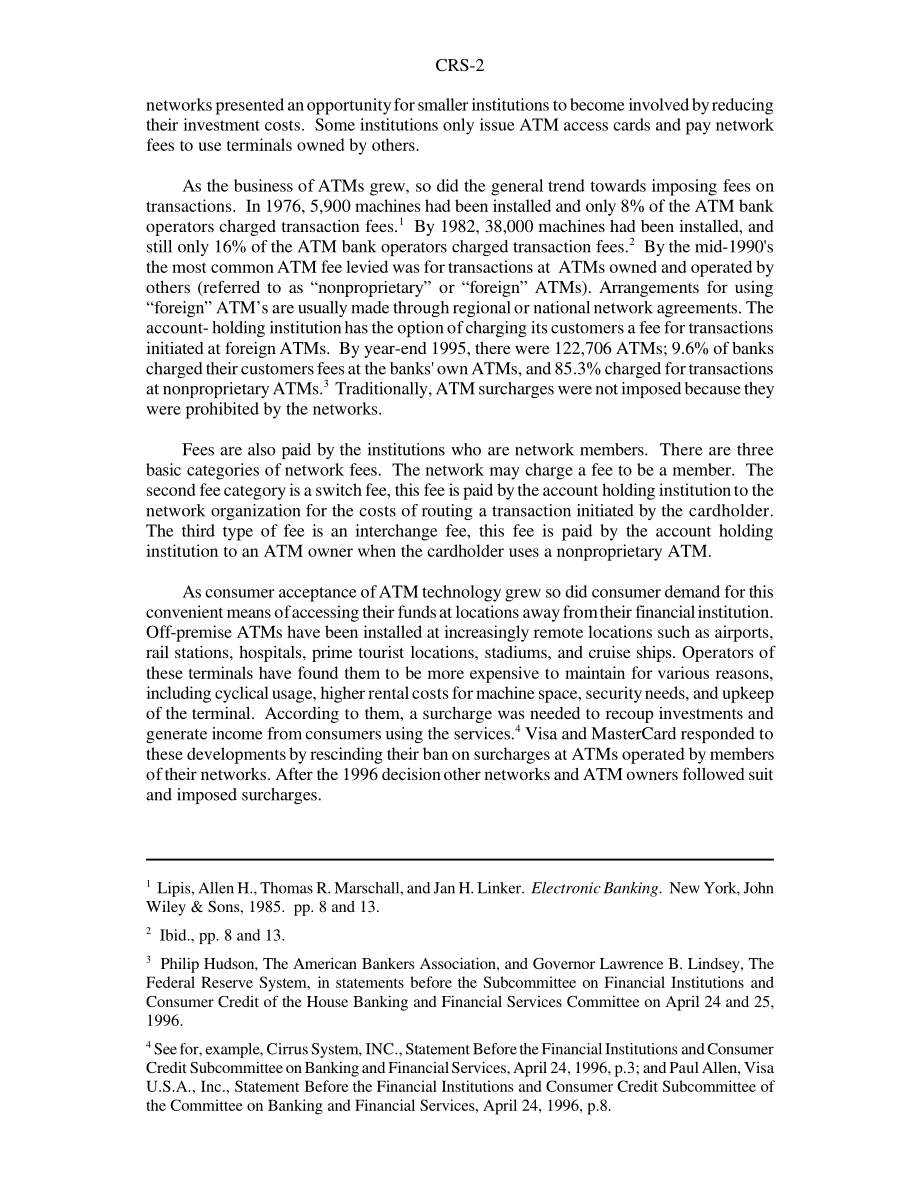 [20010419]RS20193_自动柜员机（ATM）费用：立法和问题.pdf_第2页