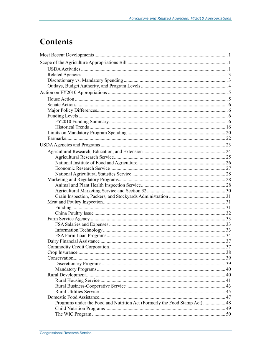 [20100104]R40721_农业和相关机构：2010财年拨款.pdf_第3页