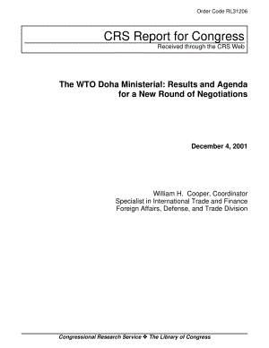 [20011204]RL31206_世贸组织多哈部长级会议：新一轮谈判的结果和议程.pdf