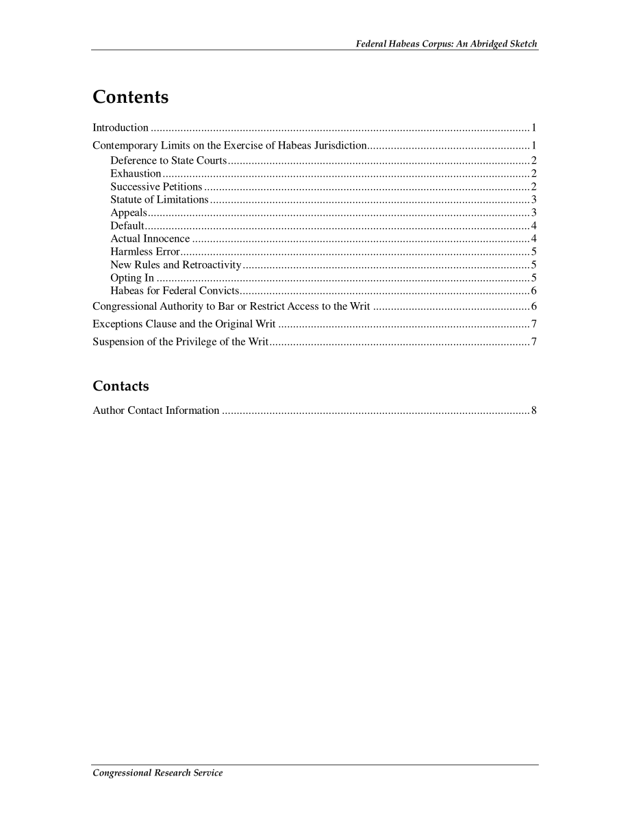 [20100108]RS22432_联邦人身保护令：简略的素描.pdf_第3页