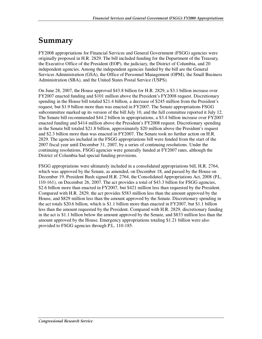 [20080318]RL33998_金融服务和一般政府（FSGG）：2008财年拨款.pdf_第2页