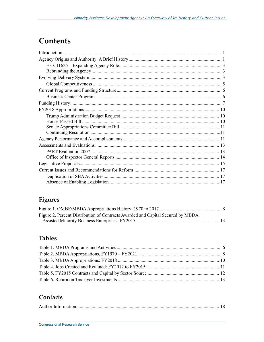 [20210430]R45015_少数族裔商业发展局：历史和当前问题概述.pdf_第3页