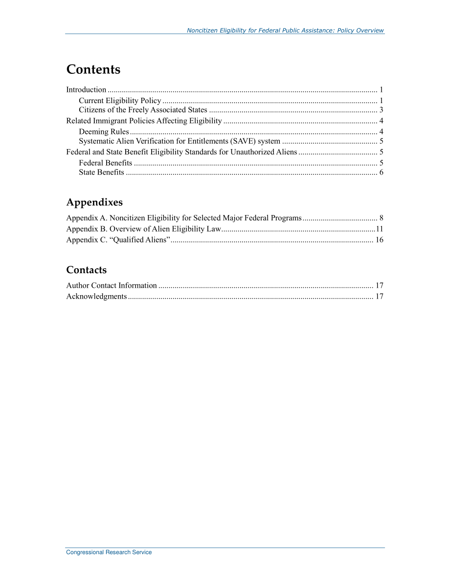 [20161212]RL33809_非公民获得联邦公共援助的资格：政策概述 .pdf_第3页