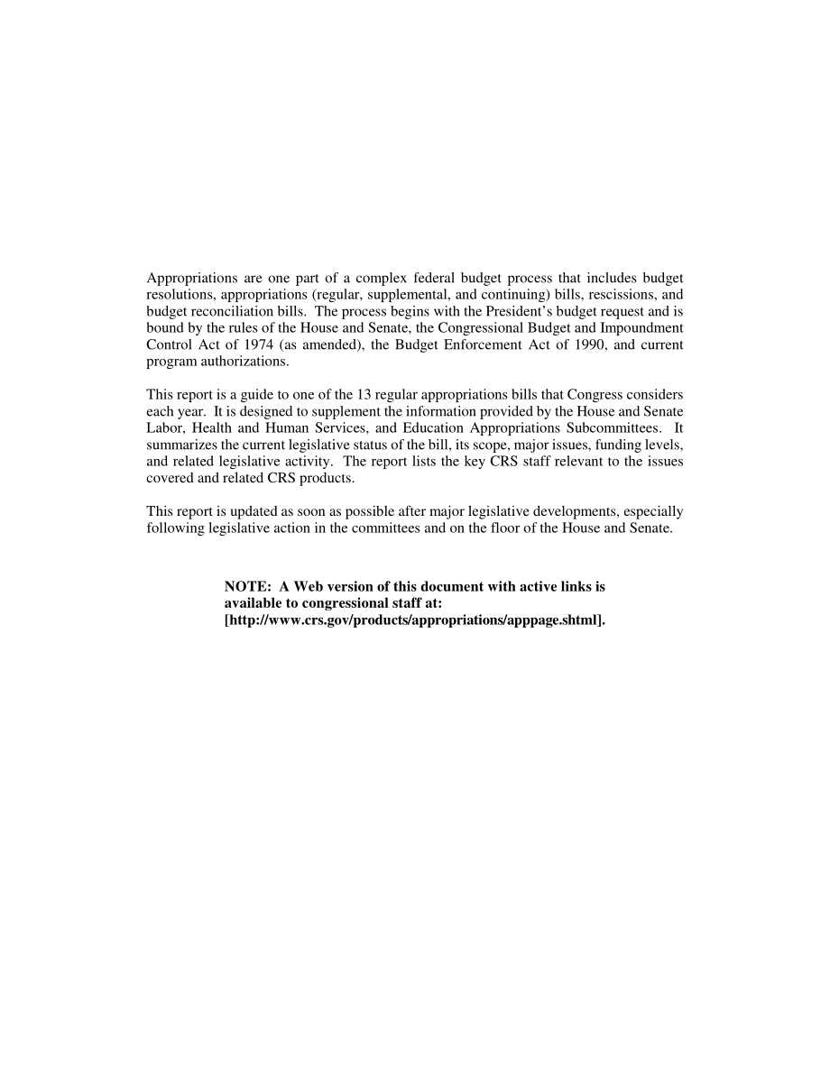 [20030314]RL31303_2003财年拨款：劳动、卫生和公共服务以及教育.pdf_第2页