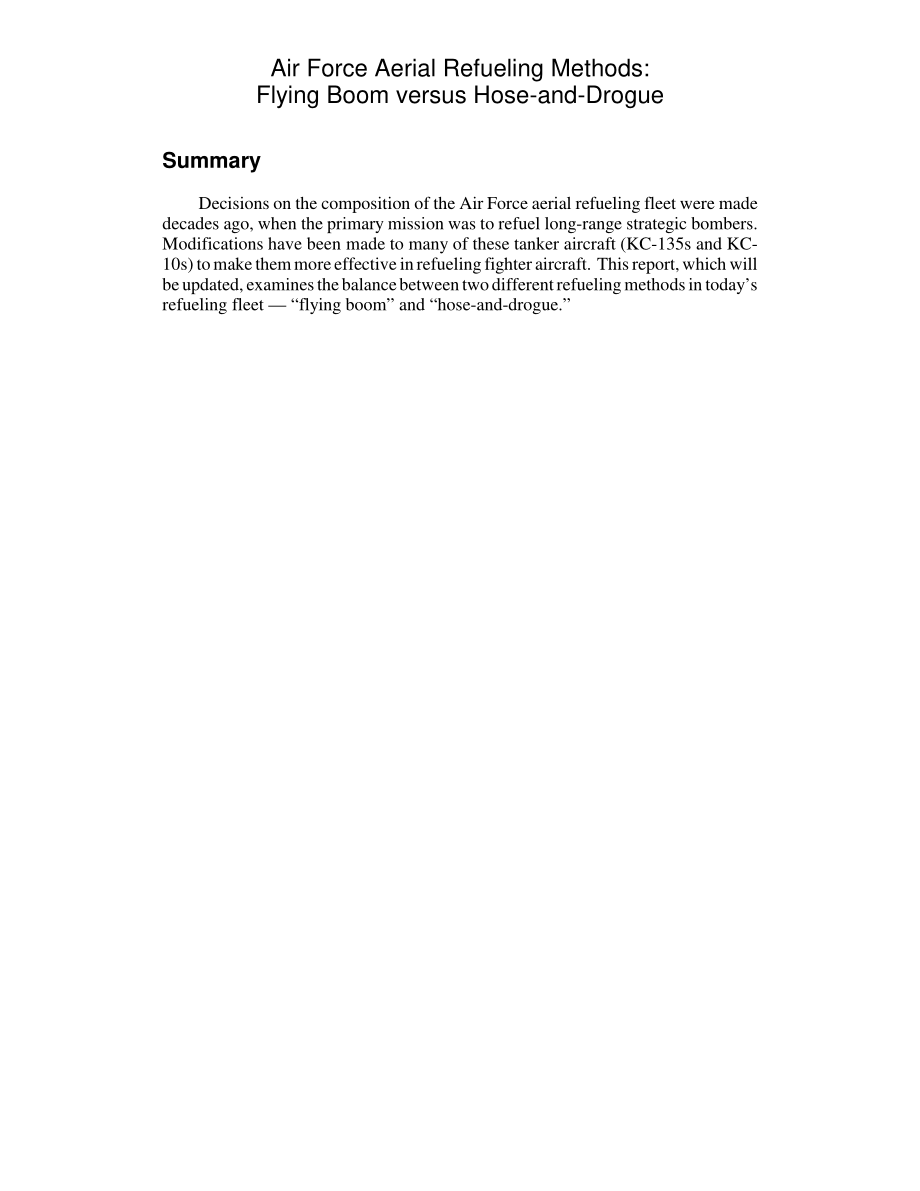 [20060605]RL32910_空军空中加油方法：飞臂与软管和吊杆.pdf_第2页