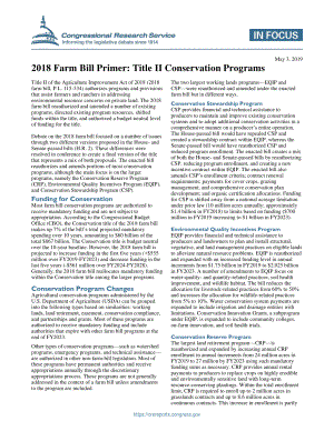 [20190503]IF11199_2018年农业法案入门：第二篇保护计划.pdf