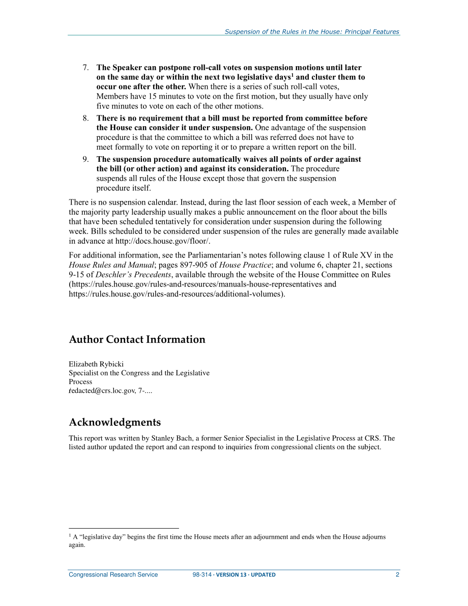 [20200304]98-314_众议院暂停执行规则：主要特征.pdf_第3页