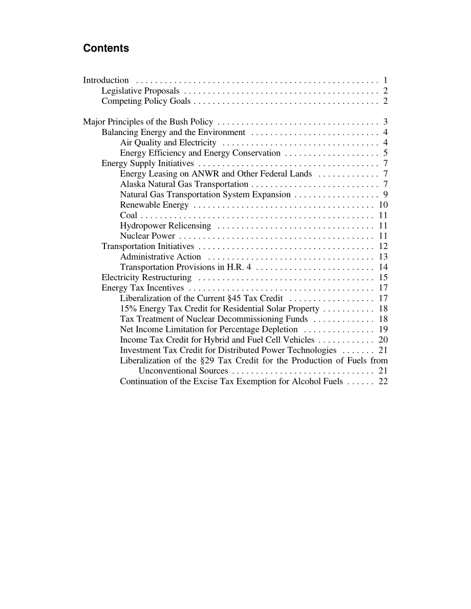 [20010822]RL31096_布什能源政策：主要提案和立法行动概述.pdf_第3页
