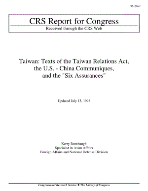 [19980713]96-246_台湾地区：《与台湾关系法》、《美中公报》和“六项保证”的文本.pdf