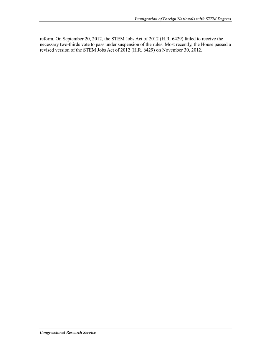 [20121217]R42530_拥有科学、技术、工程和数学（STEM）学位的外国人的移民 .pdf_第3页