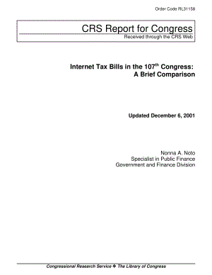 [20011206]RL31158_第107届国会互联网税收法案：简单的比较.pdf