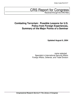 [20040806]RL31517_打击恐怖主义：美国政策可能从国外经验中吸取的教训总结研讨会的要点.pdf