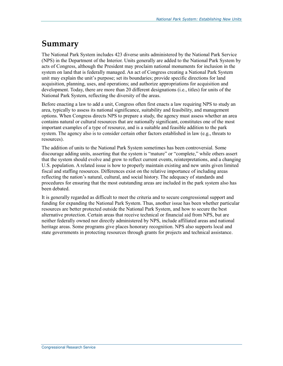 [20220406]RS20158_国家公园系统：建立新单位.pdf_第2页