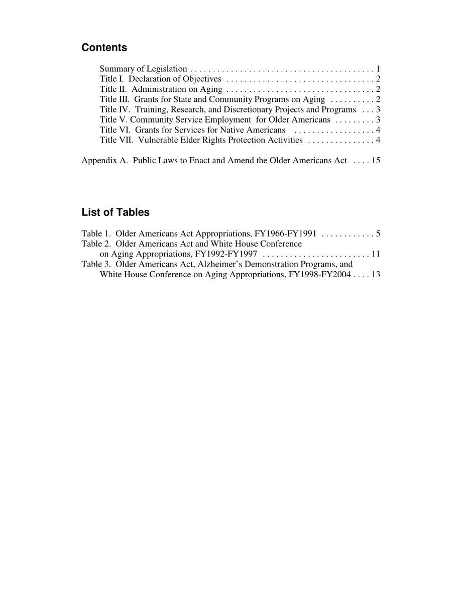 [20040618]RL32437_美国老年人法案：1966-2004财年拨款历史.pdf_第3页