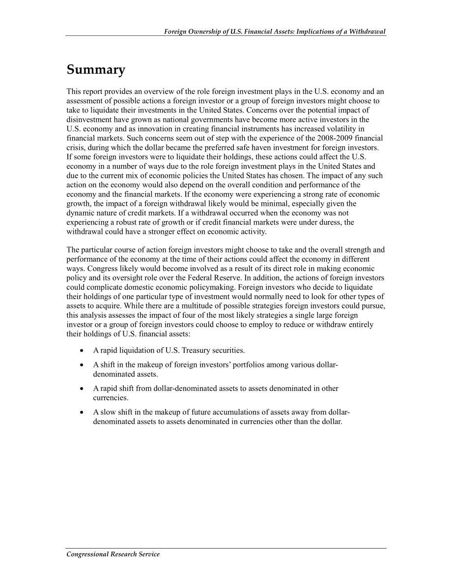 [20130408]RL34319_美国金融资产的外国所有权：退出的影响.pdf_第2页