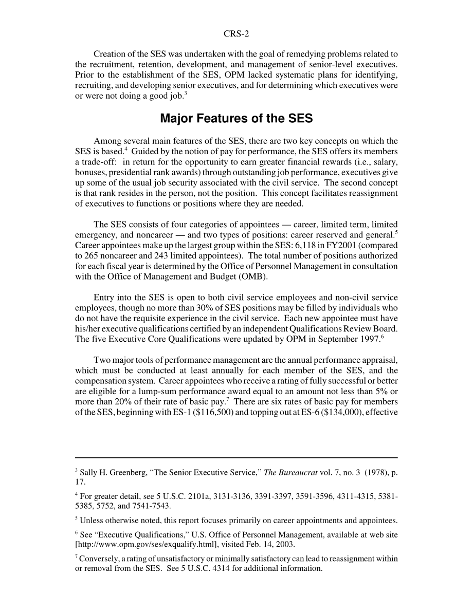 [20030409]RS20303_高级管理人员服务：概述和当前问题.pdf_第2页