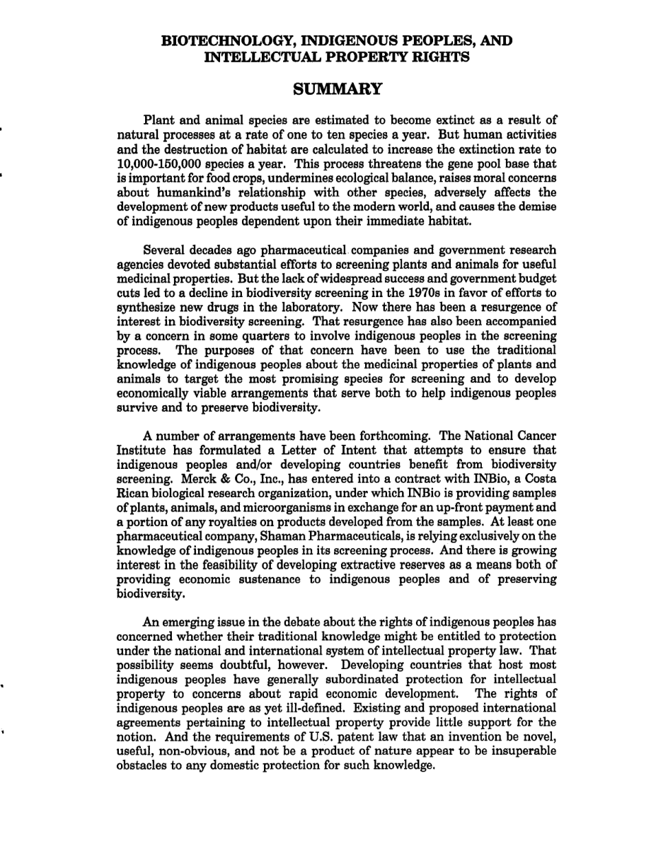 [19930416]93-478_生物技术、土著人民和知识产权.pdf_第3页