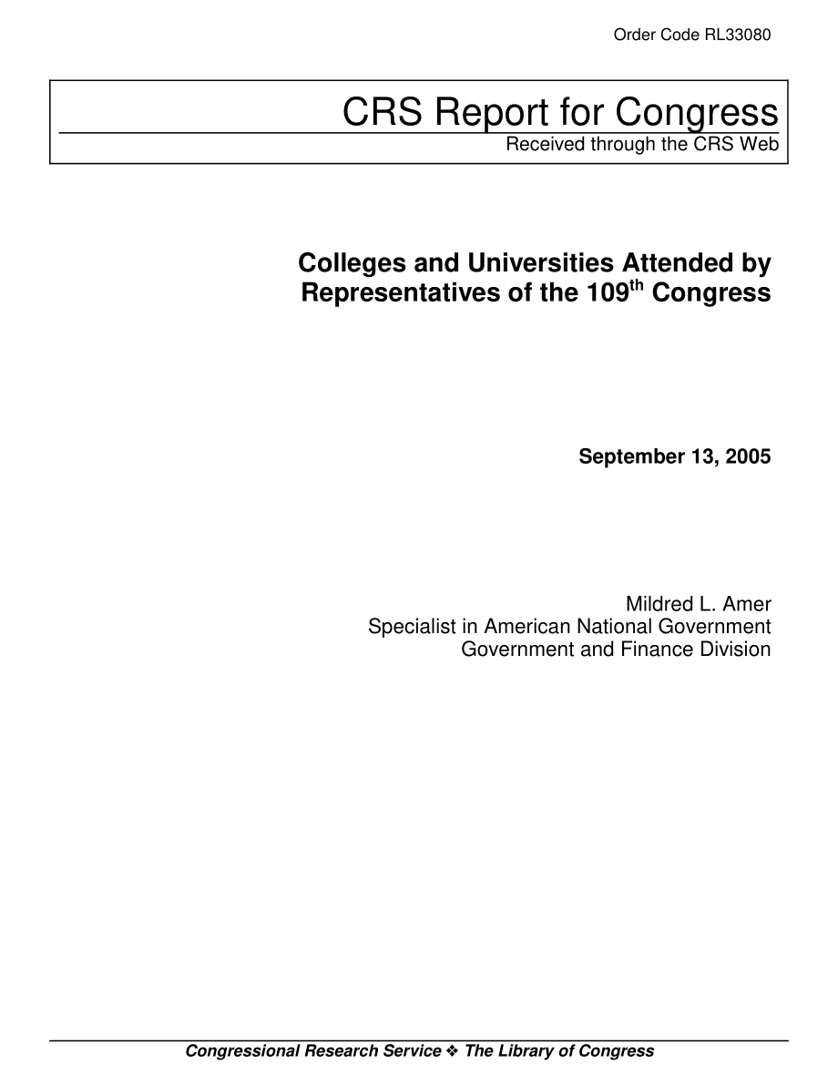 [20050913]RL33080_第109届大会代表出席的学院和大学.pdf_第1页