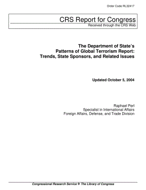 [20041005]RL32417_国务院全球恐怖主义模式报告：趋势、国家赞助商和相关问题.pdf