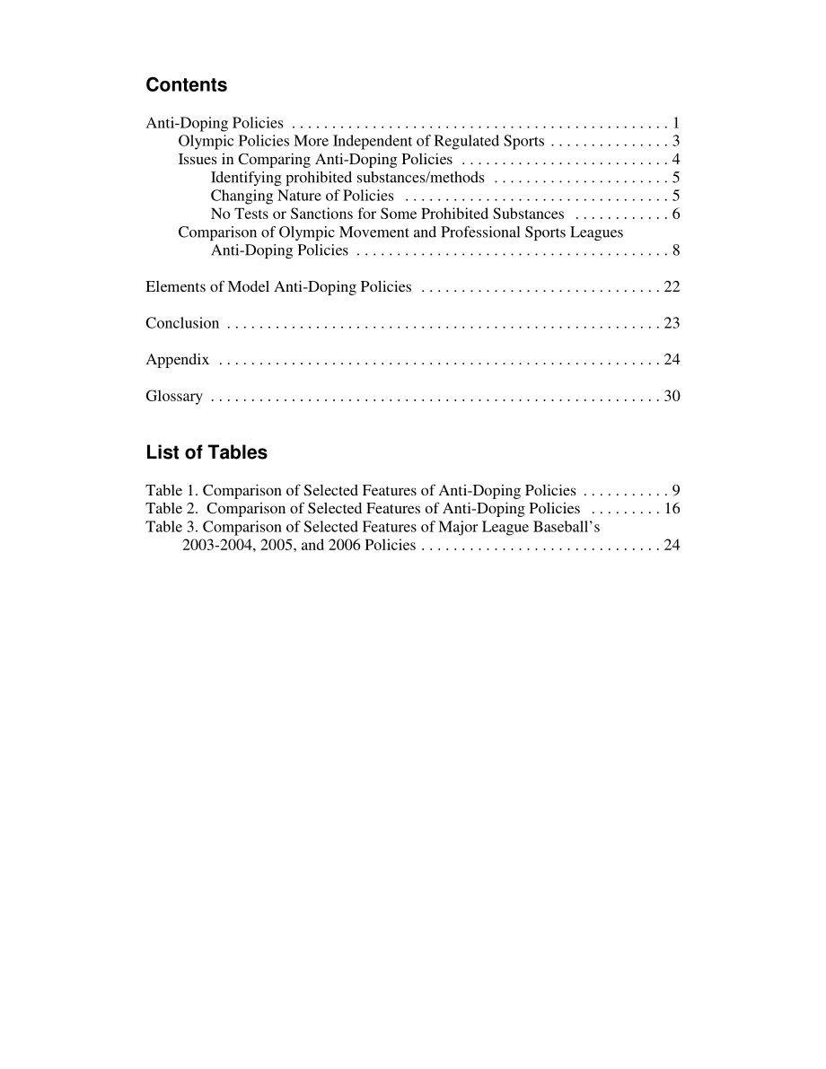 [20071017]RL32894_反兴奋剂政策：奥运会和选定的职业体育项目.pdf_第3页