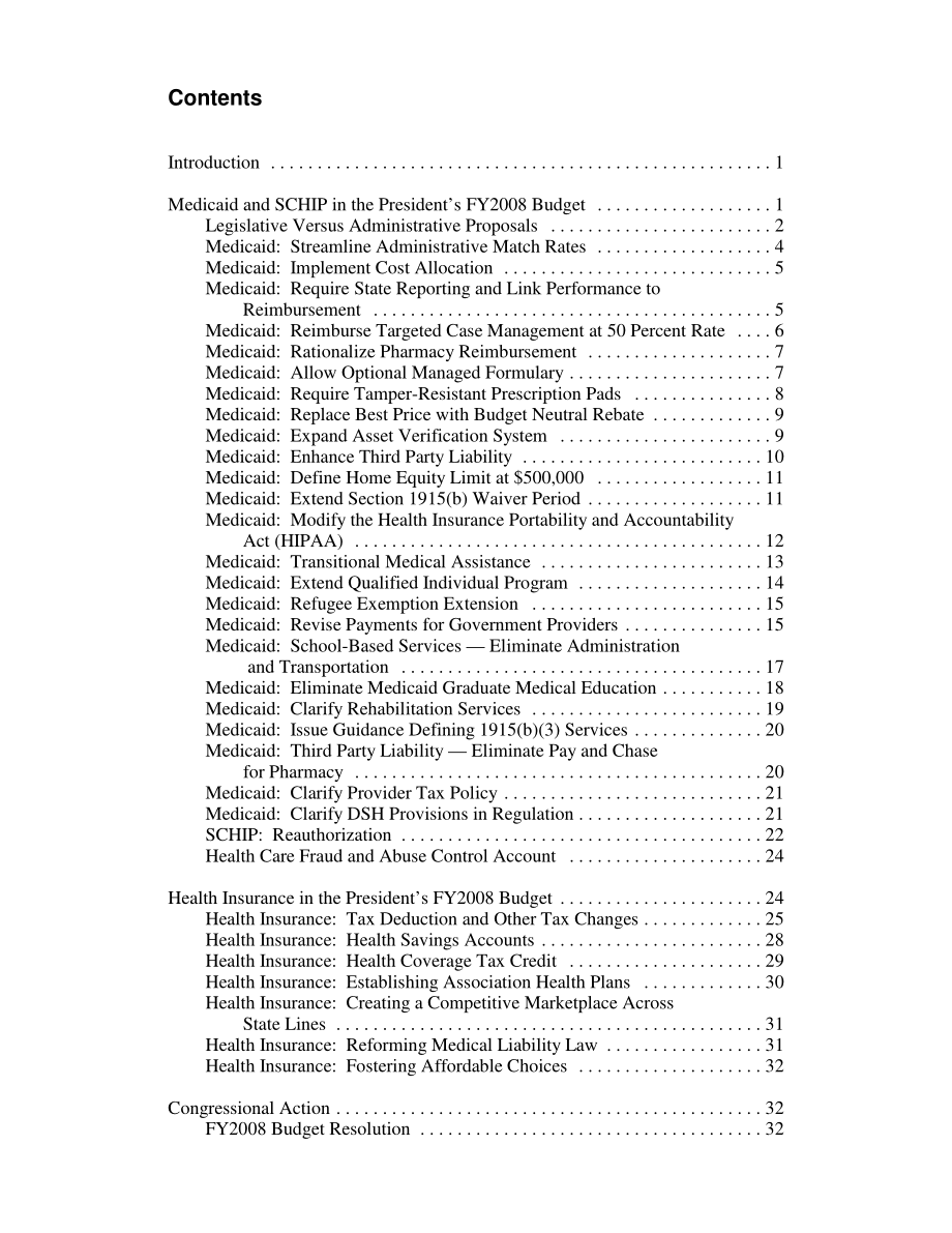 [20080109]RL33866_医疗补助、SCHIP和健康保险：2008财年预算问题.pdf_第3页