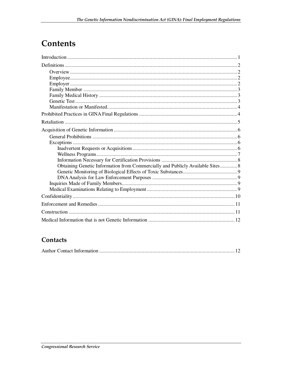 [20101209]R41527_《遗传信息非歧视法》（GINA）：最终雇佣条例.pdf_第3页