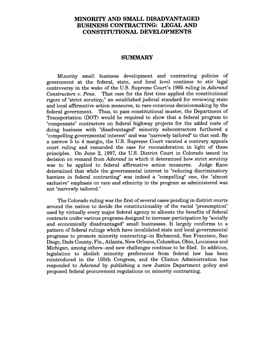 [19970624]97-665_少数民族和弱势小企业承包：法律和宪法发展.pdf_第2页