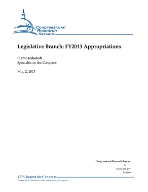 [20130502]R42500_立法部门：2013财年拨款.pdf