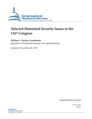 [20191126]R45701_第116届国会选定的国土安全问题.pdf