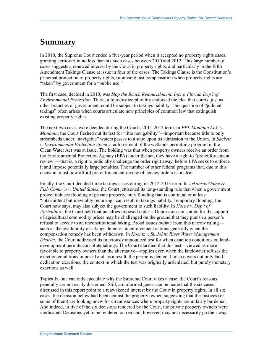 [20130806]R43005_最高法院重新发现产权：最近的六项决定.pdf_第2页