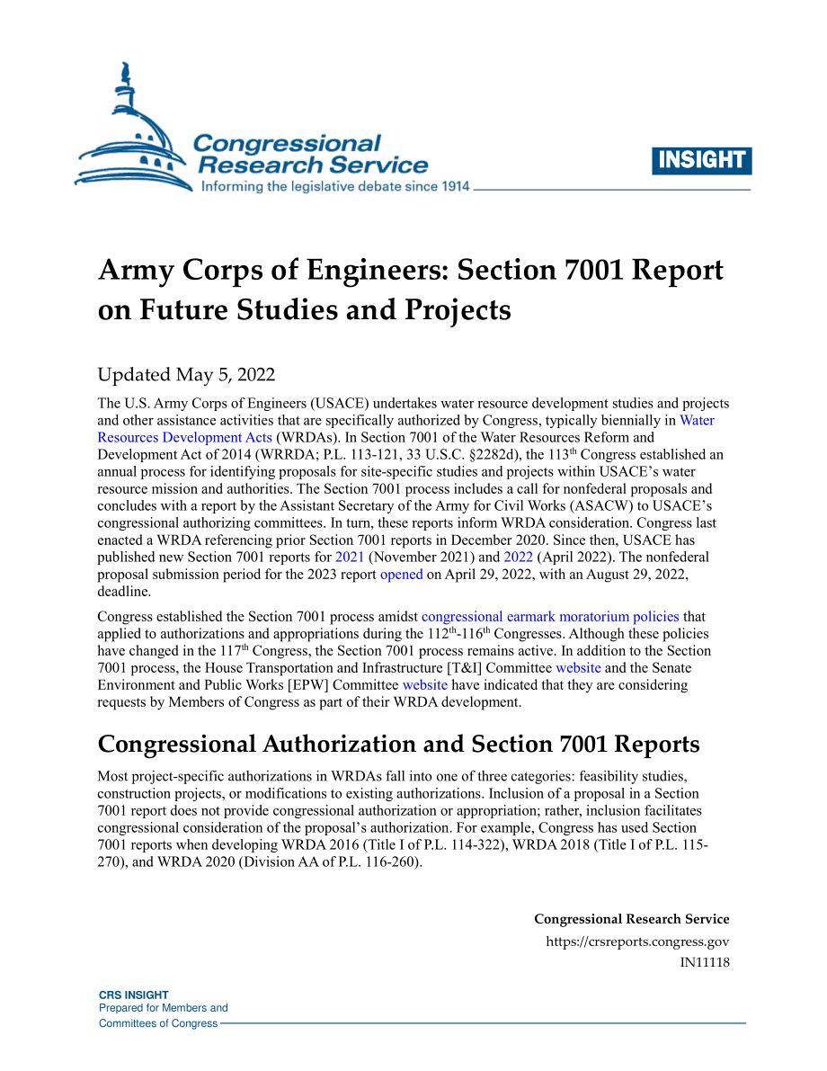 [20220505]IN11118_陆军工程兵团：第7001节未来研究和项目报告.pdf_第1页