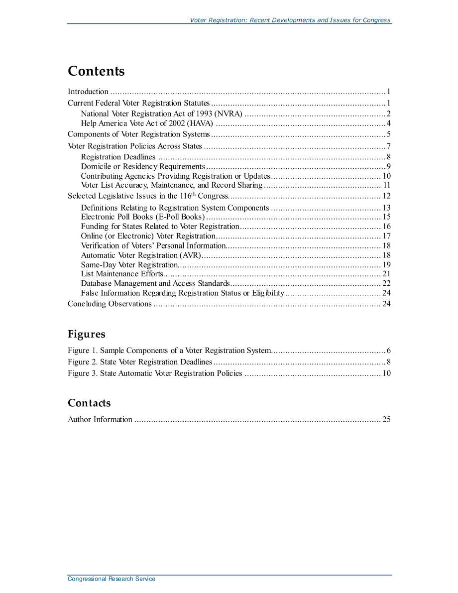 [20200610]R46406_选民登记：最近的事态发展和国会面临的问题.pdf_第3页