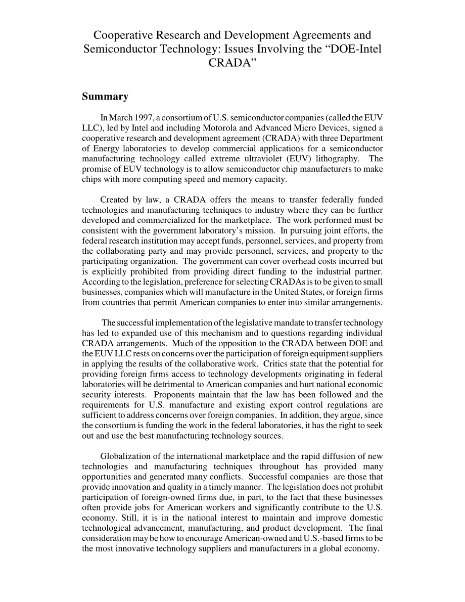 [19980122]98-81_合作研发协议和半导体技术：涉及“DOE Intel CRADA”的问题.pdf_第3页