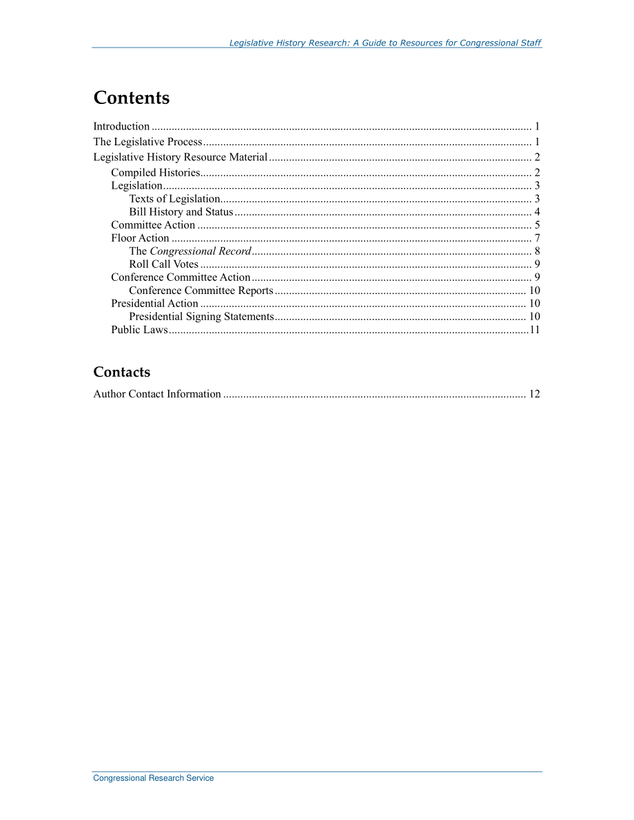 [20160706]R41865_立法史研究：国会工作人员资源指南.pdf_第3页