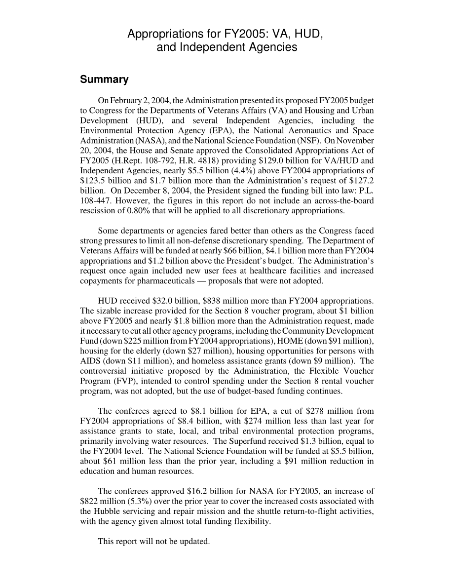 [20041228]RL32304_2005财年拨款：VA、HUD和独立机构.pdf_第3页