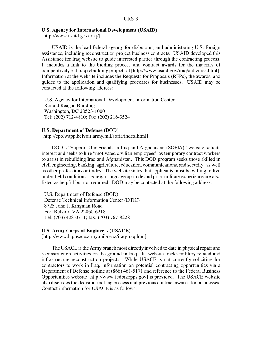 [20041123]RS21546_伊拉克重建资源：情况说明书.pdf_第3页