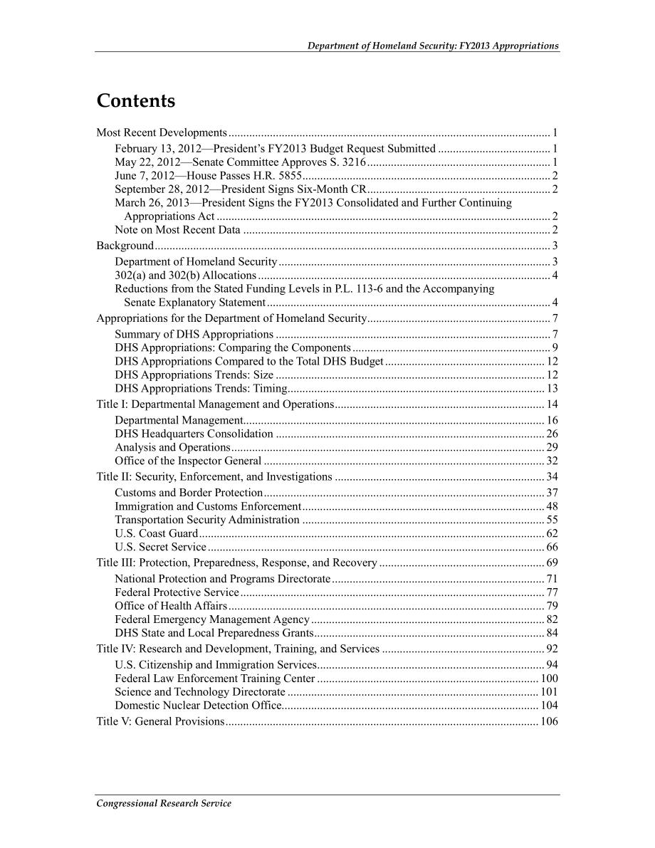 [20130621]R42644_国土安全部：2013财年拨款.pdf_第3页
