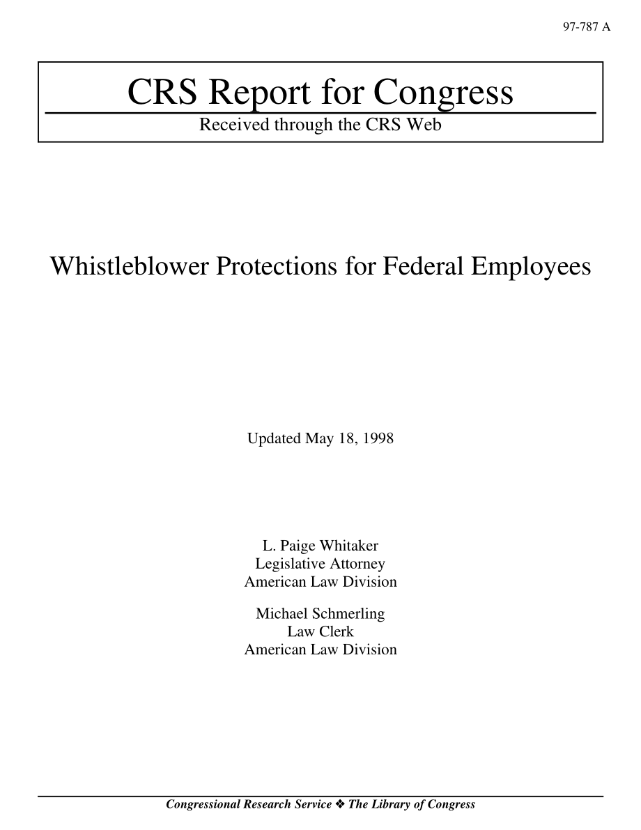 [19980518]97-787_联邦雇员的举报人保护.pdf_第1页