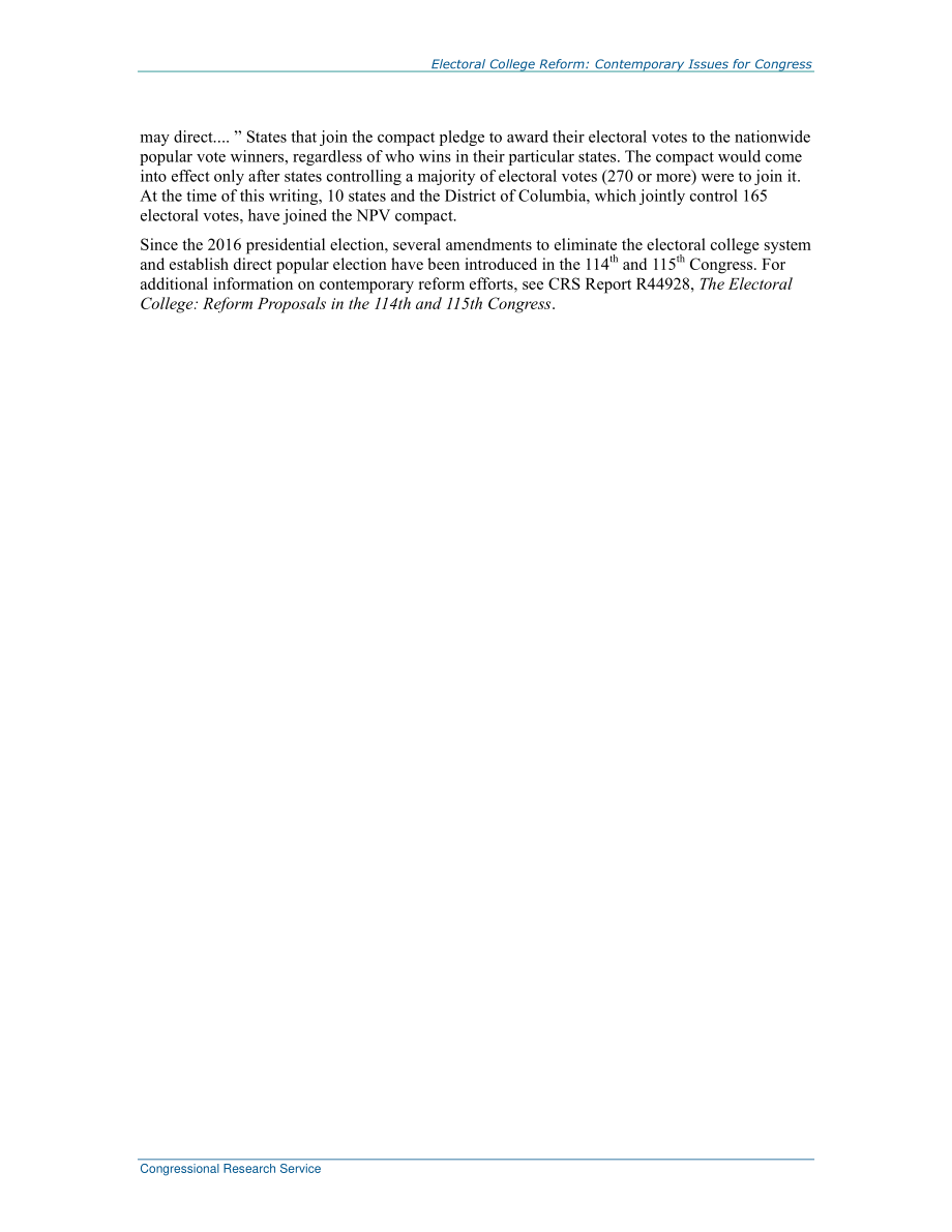 [20171006]R43824_选举团改革：国会面临的当代问题.pdf_第3页