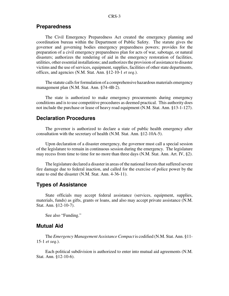 [20040331]RS21792_新墨西哥州应急管理和国土安全部门总结.pdf_第3页