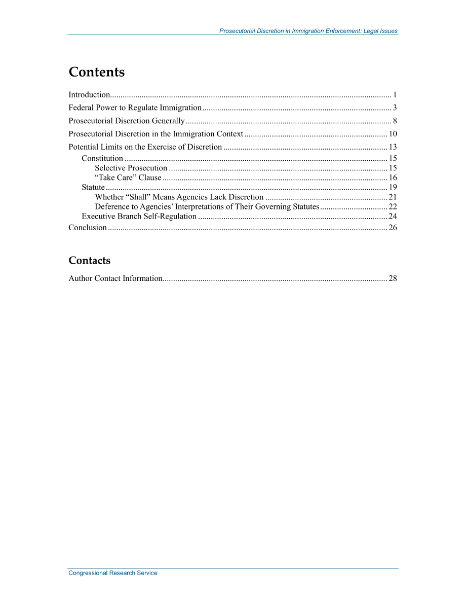 [20131227]R42924_移民执法中的检察官自由裁量权：法律问题.pdf_第3页